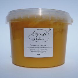 Pavasarinis medus, 700 g. (kibirėlis)
