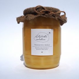 Pavasarinis medus, 1000 g. (stiklainis)