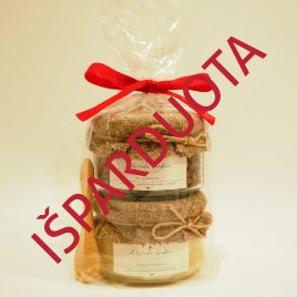Medaus ir bičių duonelės rinkinys