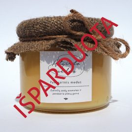 Pavasarinis medus, 400 g. (stiklainis)