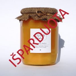 Vasarinis medus, 1000 g. (stiklainis)